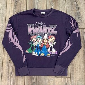Bratz Sweatshirt – 2022 Limited Edition – XS – Purple – Vintage Graphic Y2K